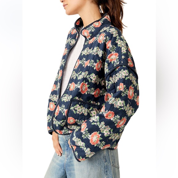 NWT Free People Chloe Quilted Jacket XS - Picture 7 of 7